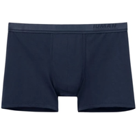 Cueca Boxer Em Algodão Premium Com Logótipo - Azul
