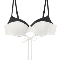 Parte De Cima De Biquíni Push-Up Double Bikini - Branco