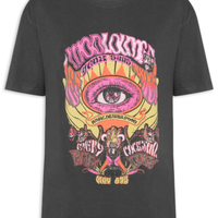 Camiseta Feminina Fun Mod Lounge Caviar - Preto