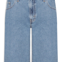 Bermuda Feminina Baggy Dad Jort - Azul