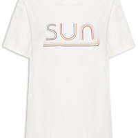 Camiseta Feminina Silk Sun - Branco