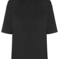Camiseta Feminina Small Logo Over - Preto