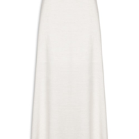 Saia Midi Evasê - Off White