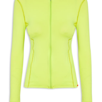 Casaco Feminino Liso - Verde Neon