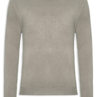 Tricot Masculino Gola Alta Básico - Verde