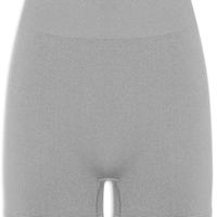 Short Feminino Fitness Texturizado - Cinza