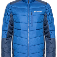 Jaqueta Masculina Puffer Labyrinth Loop - Azul