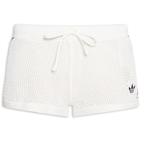 Short Feminino Knitted Crochet - Branco