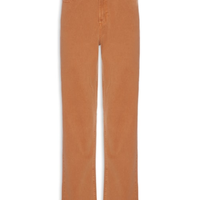 Calça Feminina Reta Sarja Veludo - Marrom