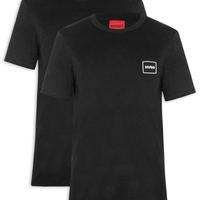 Kit De Camisetas Masculinas 2 Peças Crew Neck - Preto