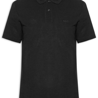 Polo Masculina Manga Curta Pallas Regular fit - Preto
