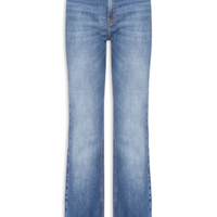 Calça Jeans Feminina Bootcut Used - Azul