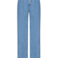 Calça Feminina Jeans Reta Oceano - Azul