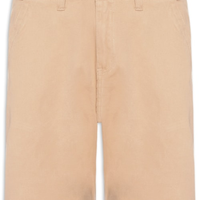 Bermuda Masculina Casual em Sarja Color - Bege