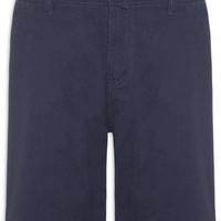 Bermuda Masculina Casual em Sarja Color - Azul
