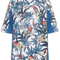 Camiseta Feminina Farm Prm - Azul