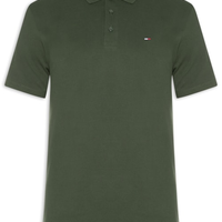 Polo Masculina Regular Fit em Pique - Verde