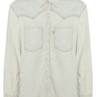 Camisa Feminina Teodora Western Shirt - Azul