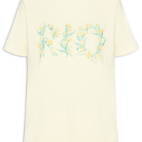 Camiseta Feminina Fit Tulipa Rio Julia - Amarelo