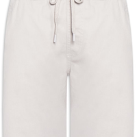 Bermuda Masculina Em Sarja Color - Cinza