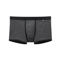 Cueca Boxer Mil Listras Em Algodão Supima - Preto