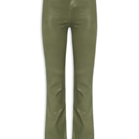 Calça Feminina Sarja Basic High Like Leather - Verde