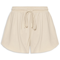 Short Feminino Fitness Solto - Bege