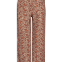 Calça Feminina Estampa Maya - Marrom