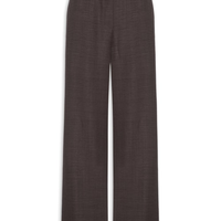 Calça Feminina Pantalona Alfaiataria - Marrom