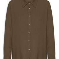 Camisa Feminina Básica Marrom