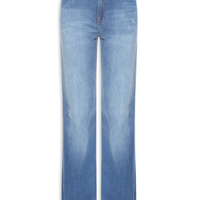 Calça Feminina Cleo Mid Bootcut - Azul