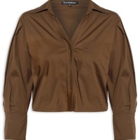 Camisa Feminina Hermione - Marrom