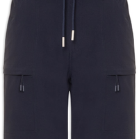 Bermuda Masculina Tech Grid - Azul
