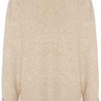 Suéter Feminino Em Tricot - Bege