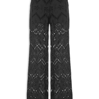 Calça Feminina Bordado Gale - Preto