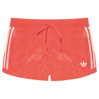Short Feminino Knitted Crochet - Vermelho