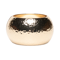 Maxi Bracelete Feminino Texturizado - Dourado