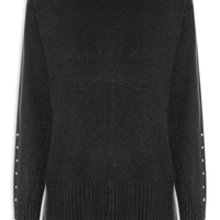 Suéter Feminino Em Tricot - Preto