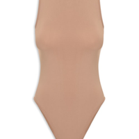 Body Feminino Comfy Em Malha - Marrom