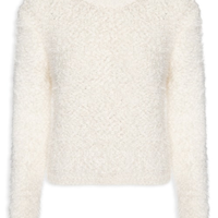 Suéter Feminino Tricot Texturizado - Off White