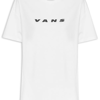 Camiseta Feminina Retro Vans OS SS - Branco