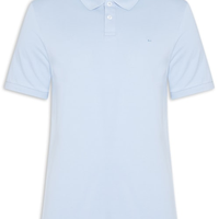 Polo Masculina Piquet Básica Rio - Azul