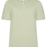 Polo Masculina Piquet Básica Rio - Verde