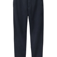 Calça Com Efeito Lã - Azul