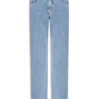 Calça Jeans Masculina Reta Azul