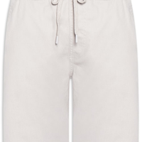 Bermuda Masculina Em Sarja Color - Cinza