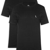 Kit 2 Camisetas Masculina Regular Essence Preto
