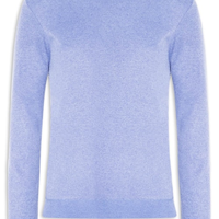 Tricot Masculino Gola Redonda Azul