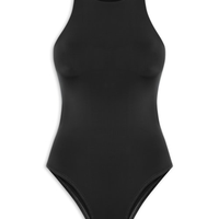 Body Feminino em Poliamida Nadador Preto