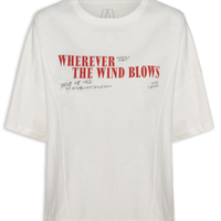 Camiseta Feminina Malha Color - Branco